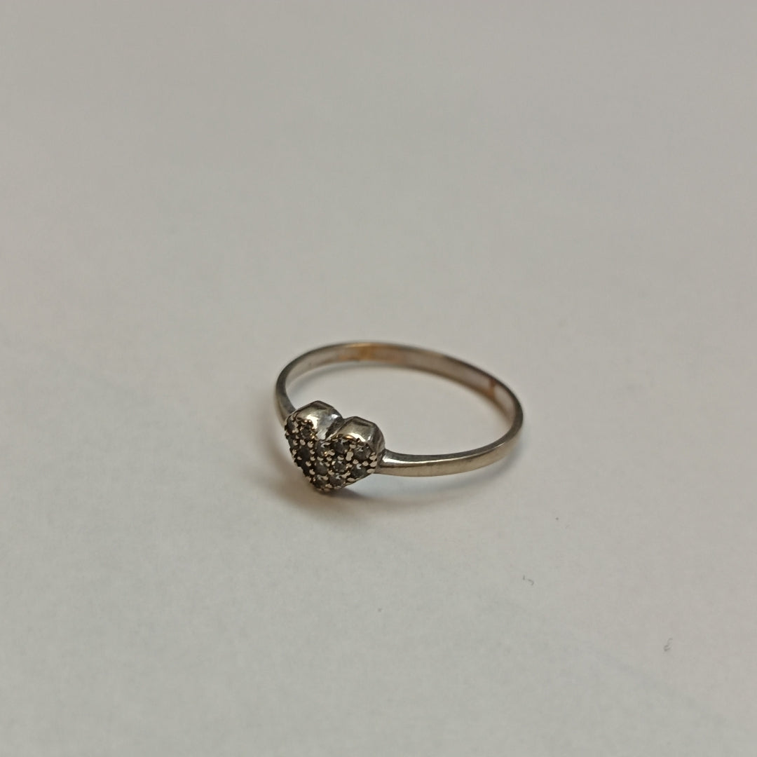 ANILLITO ORO COMBINADO 10 K 1.3 GRMS (SEMINUEVO)