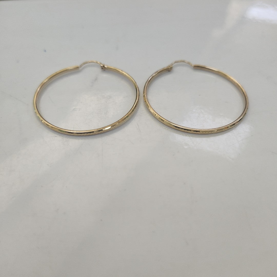 ARRACADAS PAR ORO 10 K 3,20 GRMS (SEMINUEVO)