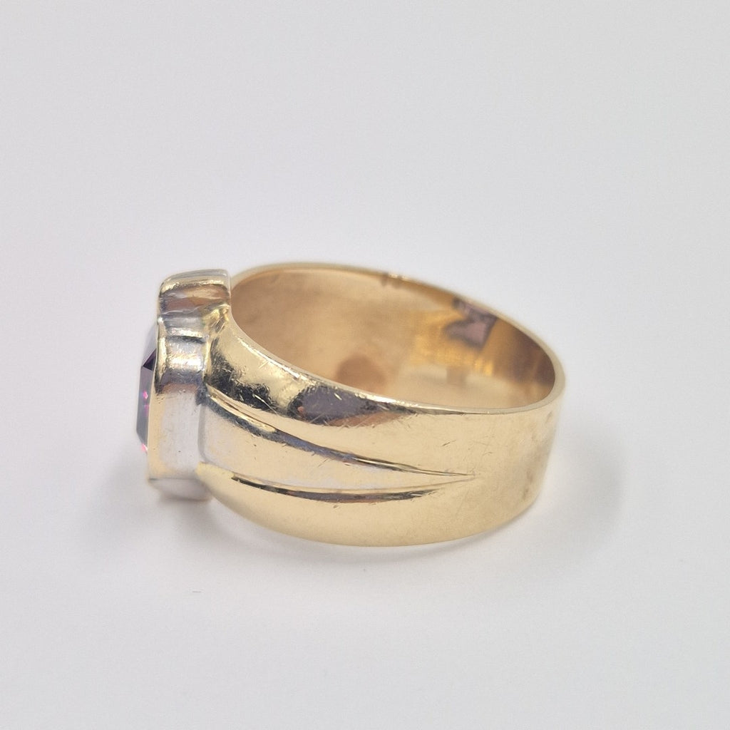 ANILLO ORO 10 K 7,90 GRMS (SEMINUEVO)