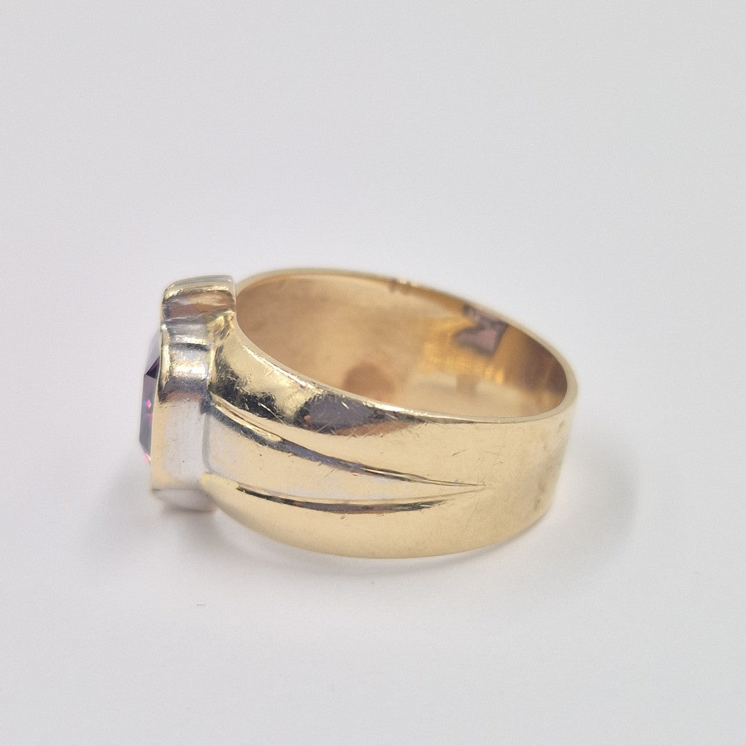 ANILLO ORO 10 K 7,90 GRMS (SEMINUEVO)
