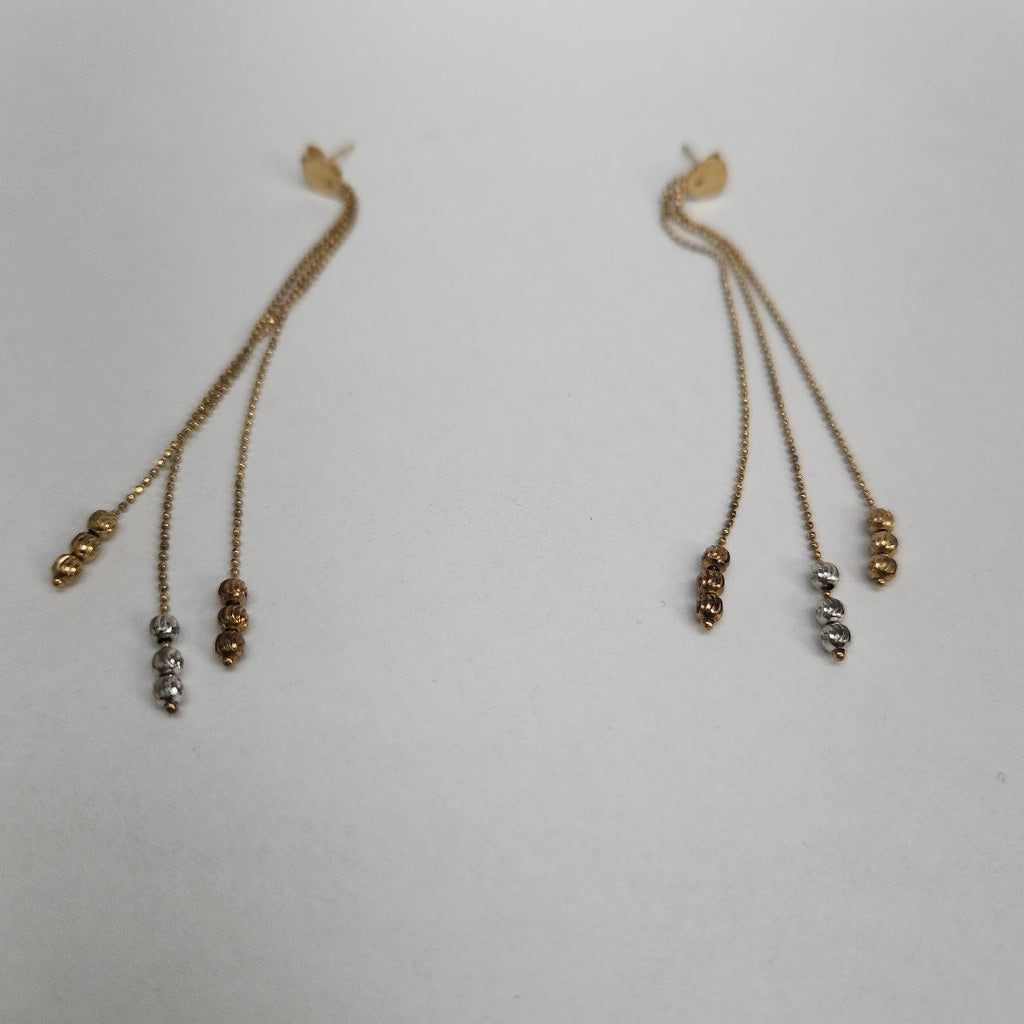 ARETES PAR ORO 10 K 3.3 GRMS (SEMINUEVO)