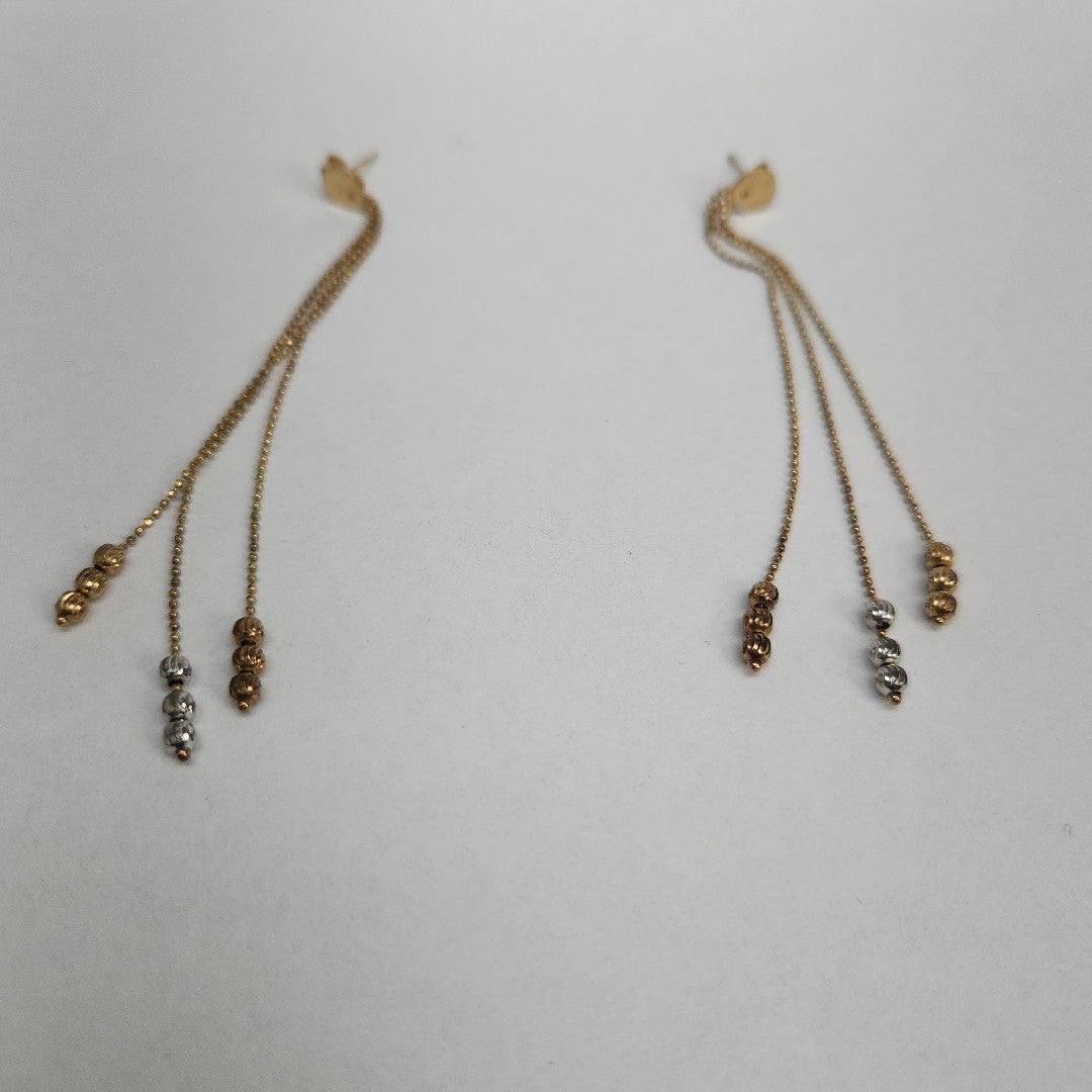 ARETES PAR ORO 10 K 3.3 GRMS (SEMINUEVO)