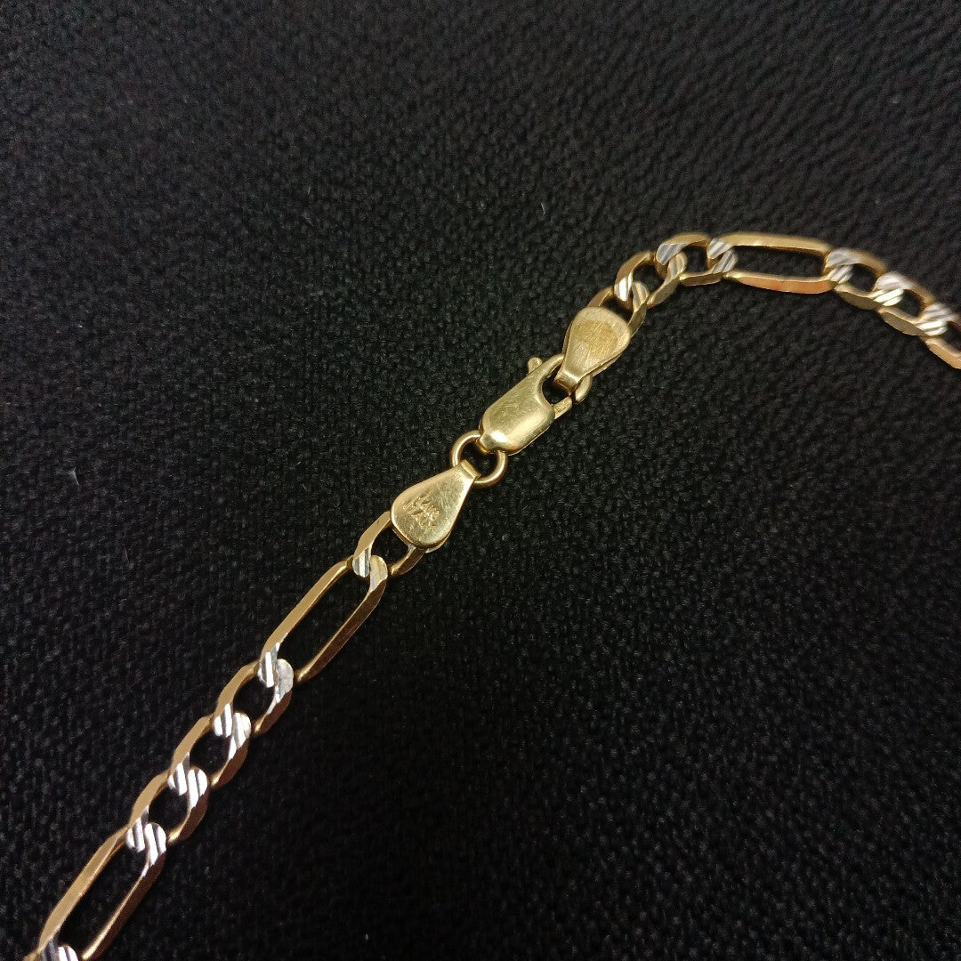 CADENA ORO,RODIADO 14 K 13,70 GRMS (SEMINUEVO)