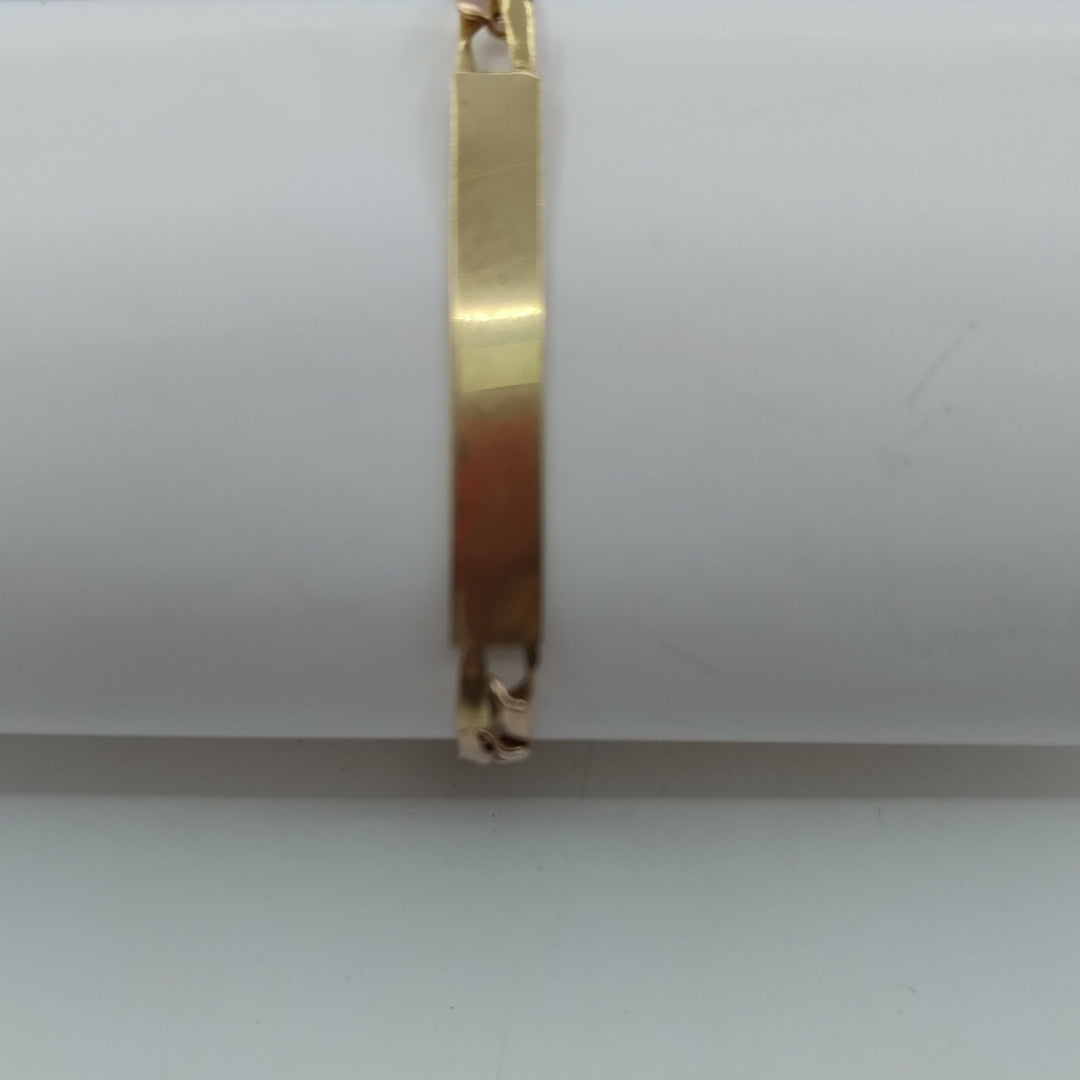 ESCLAVA ORO COMBINADO 10 K 3.5 GRMS (SEMINUEVO)