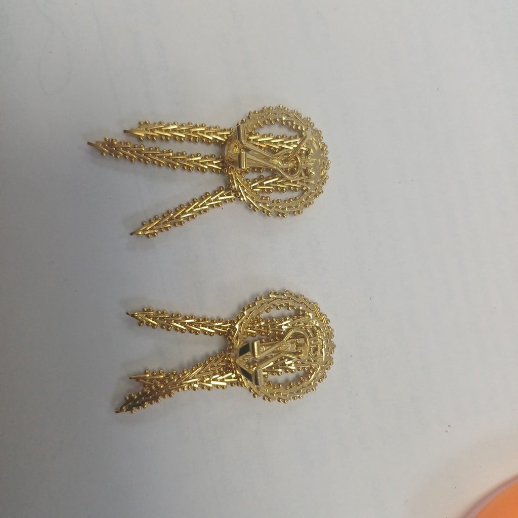 BROQUELES PAR ORO 18 K 18 GRMS (SEMINUEVO)