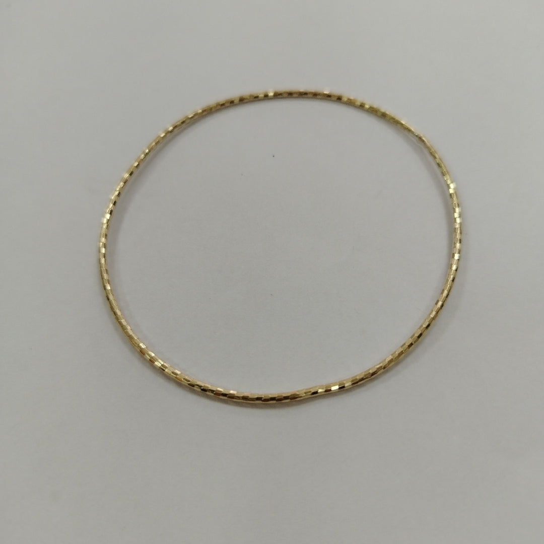 PULSERA RIGIDA ORO 14 K 2.3 GRMS (SEMINUEVO)