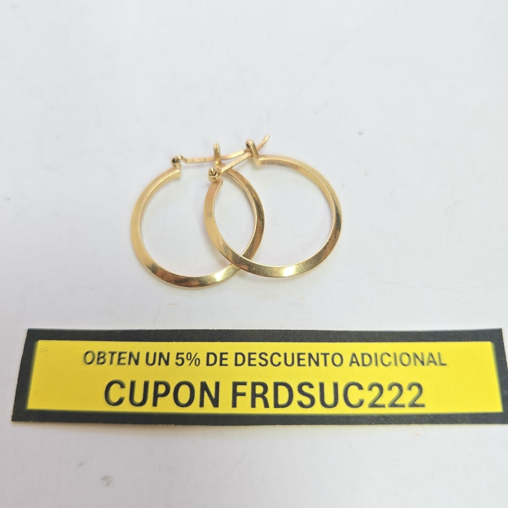 ARRACADAS PAR ORO 14 K 2,60 GRMS (SEMINUEVO)