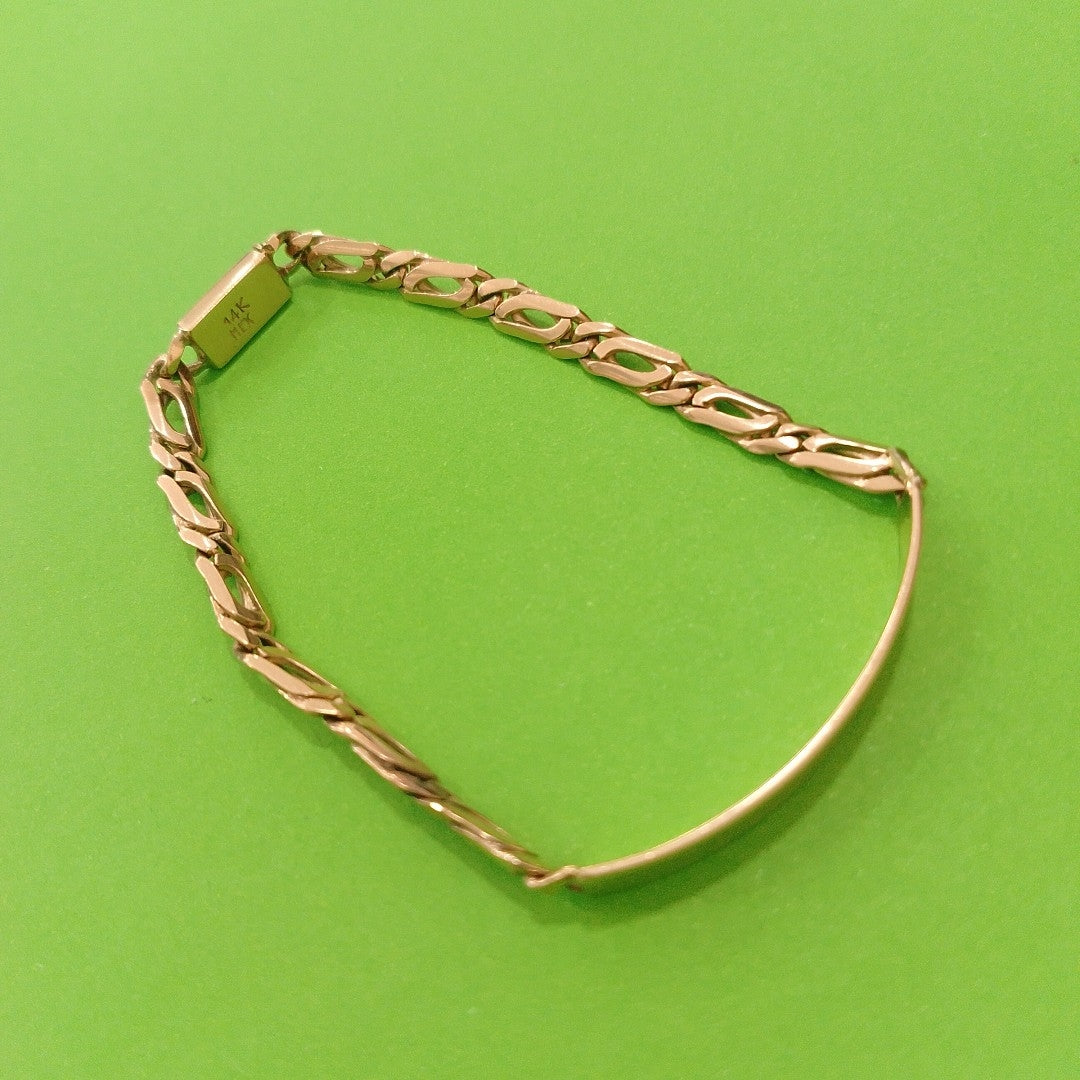 ESCLAVA ORO 14 K 8.4 GRMS (SEMINUEVO)