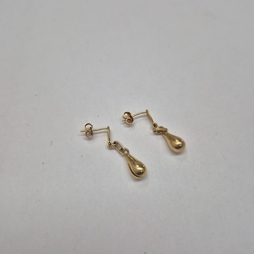 ARETES PAR ORO 14 K 2,30 GRMS (SEMINUEVO)