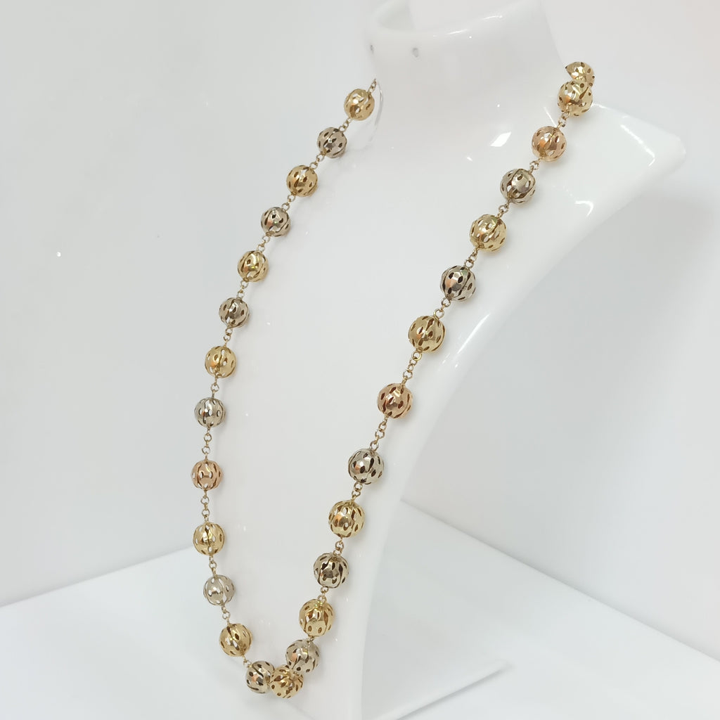 CADENA ORO COMBINADO 10 K 25.3 GRMS (SEMINUEVO)