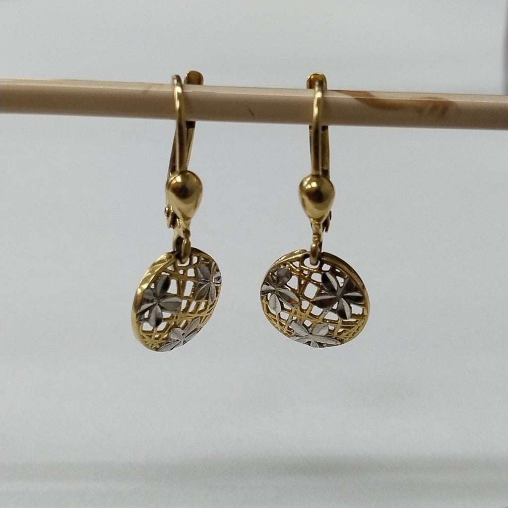 ARETES PAR ORO 14 K 2 GRMS (SEMINUEVO)