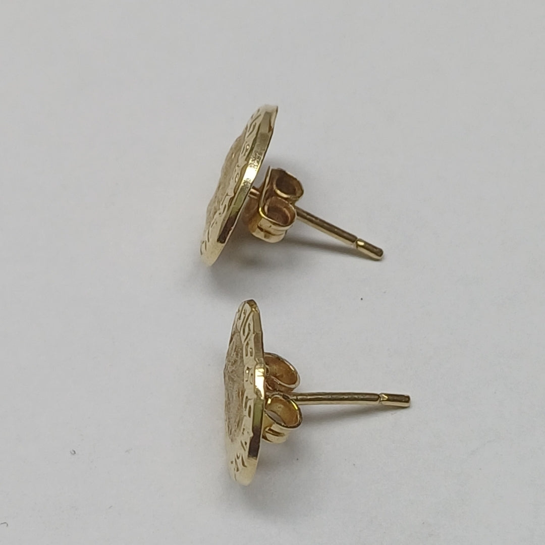 BROQUELES PAR ORO 10 K 1.6 GRMS (SEMINUEVO)