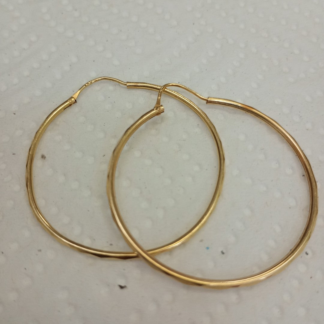 ARRACADAS PAR ORO 14 K 2,30 GRMS (SEMINUEVO)