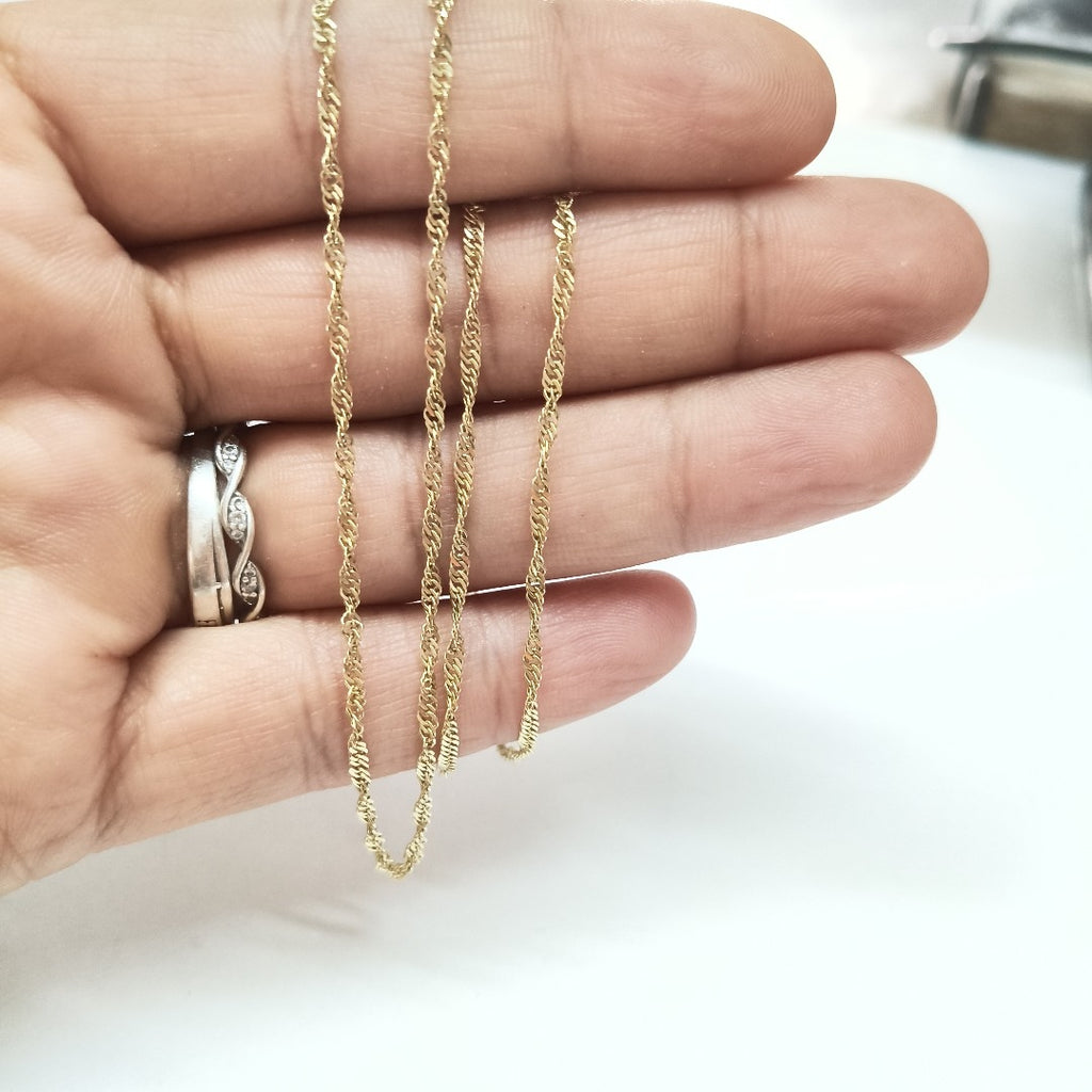 CADENA ORO 10 K 3.2 GRMS (SEMINUEVO)