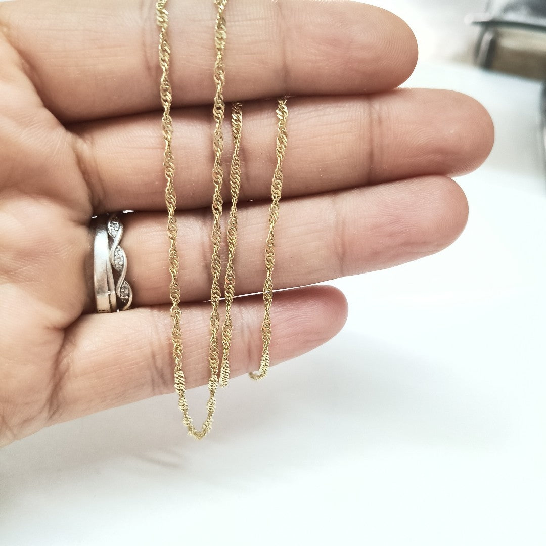 CADENA ORO 10 K 3.2 GRMS (SEMINUEVO)