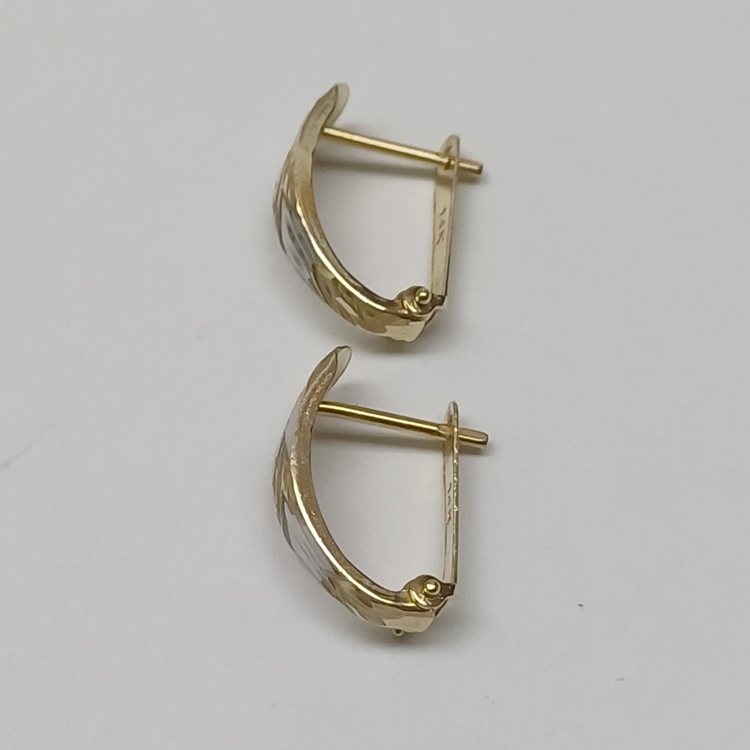 ARETES PAR ORO 14 K 1.5 GRMS (SEMINUEVO)