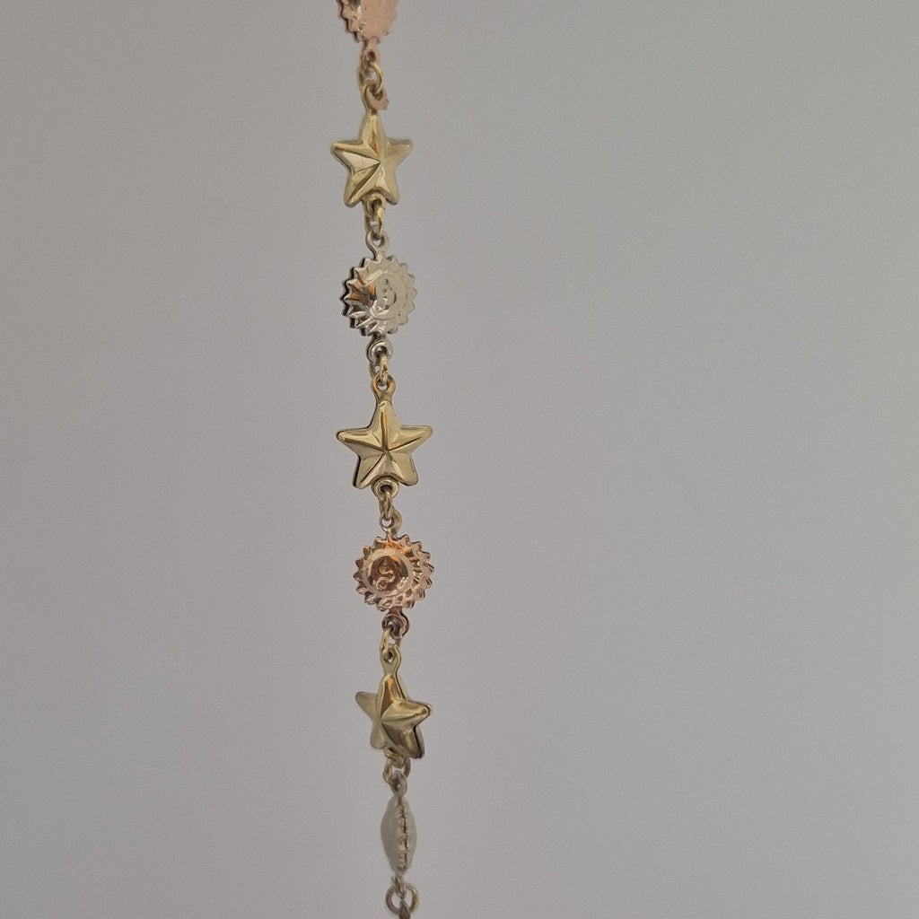 PULSERA ORO,ORO COMBINADO 14 K 6,20 GRMS (SEMINUEVO)