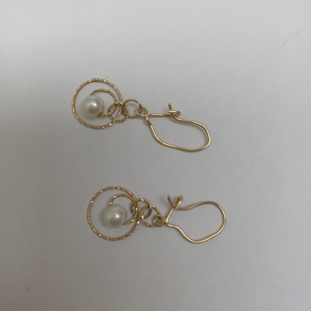 ARETES PAR ORO 10 K 1.3 GRMS (SEMINUEVO)