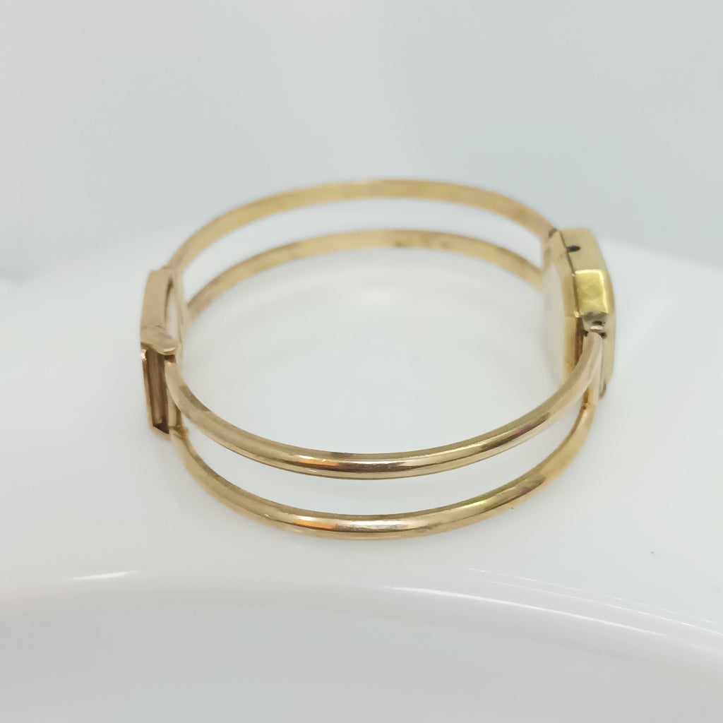 K1 26,30 GRMS 14 K ESPECIFICACIONES COMPLEMENTARIAS RELOJ CAJA ACERO PULSO ORO (SEMINUEVO)