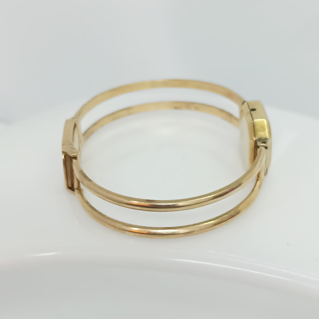 K1 26,30 GRMS 14 K ESPECIFICACIONES COMPLEMENTARIAS RELOJ CAJA ACERO PULSO ORO (SEMINUEVO)