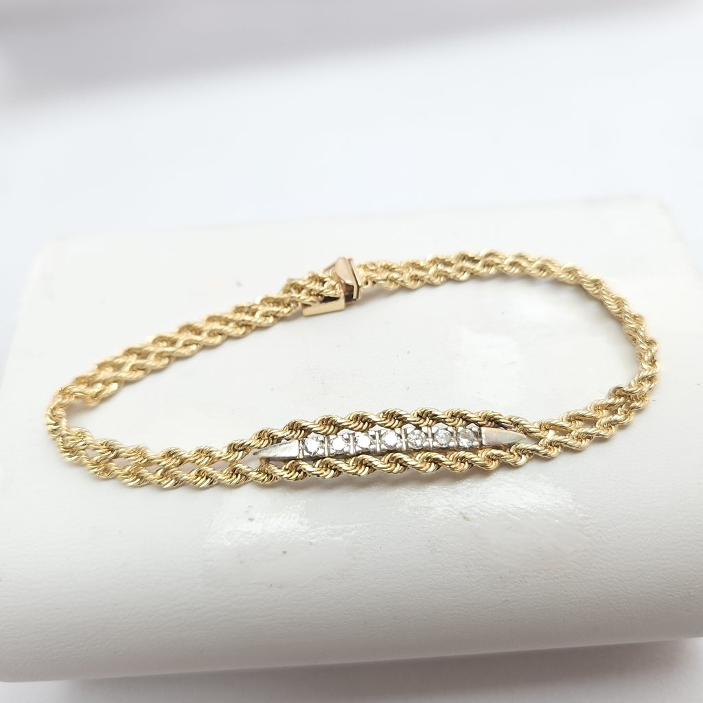 PULSERA ORO 14 K 11,30 GRMS (SEMINUEVO)