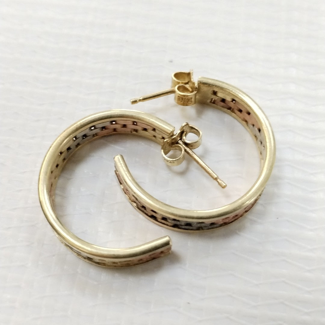 ARRACADAS PAR ORO 14 K 6,30 GRMS (SEMINUEVO)