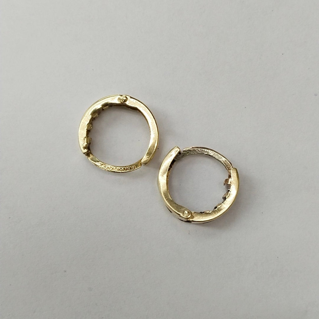 ARRACADAS PAR ORO 10 K 1.3 GRMS (SEMINUEVO)