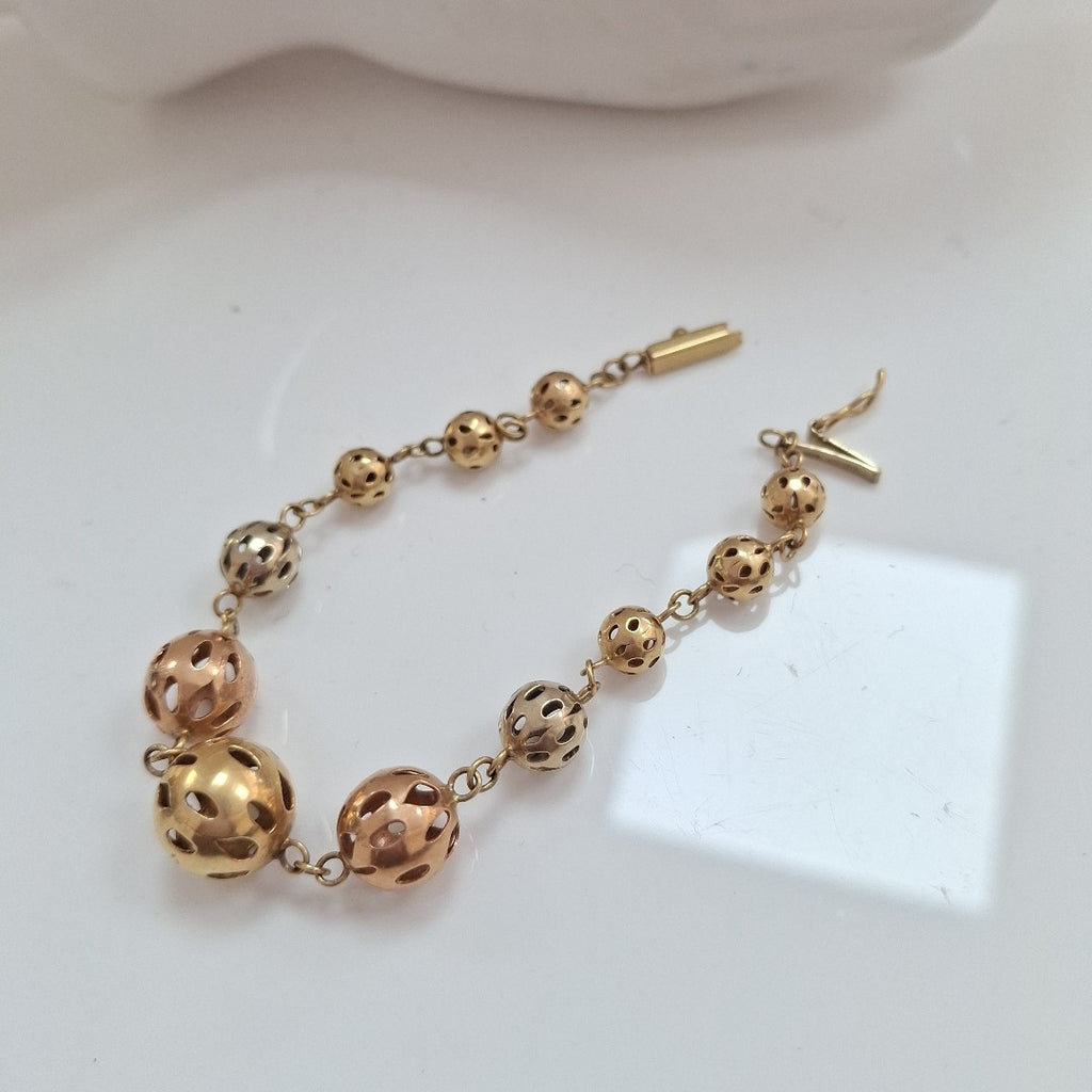 PULSERA ORO 14 K 9.2 GRMS (SEMINUEVO)