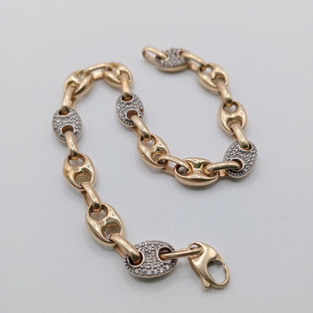 PULSERA ORO 14 K 10.2 GRMS (SEMINUEVO)