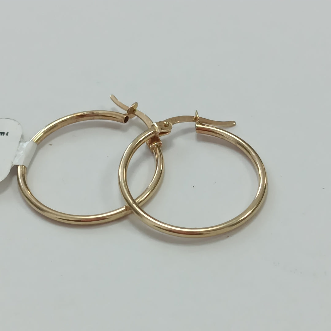ARRACADAS PAR ORO 14 K 1,40 GRMS (SEMINUEVO)
