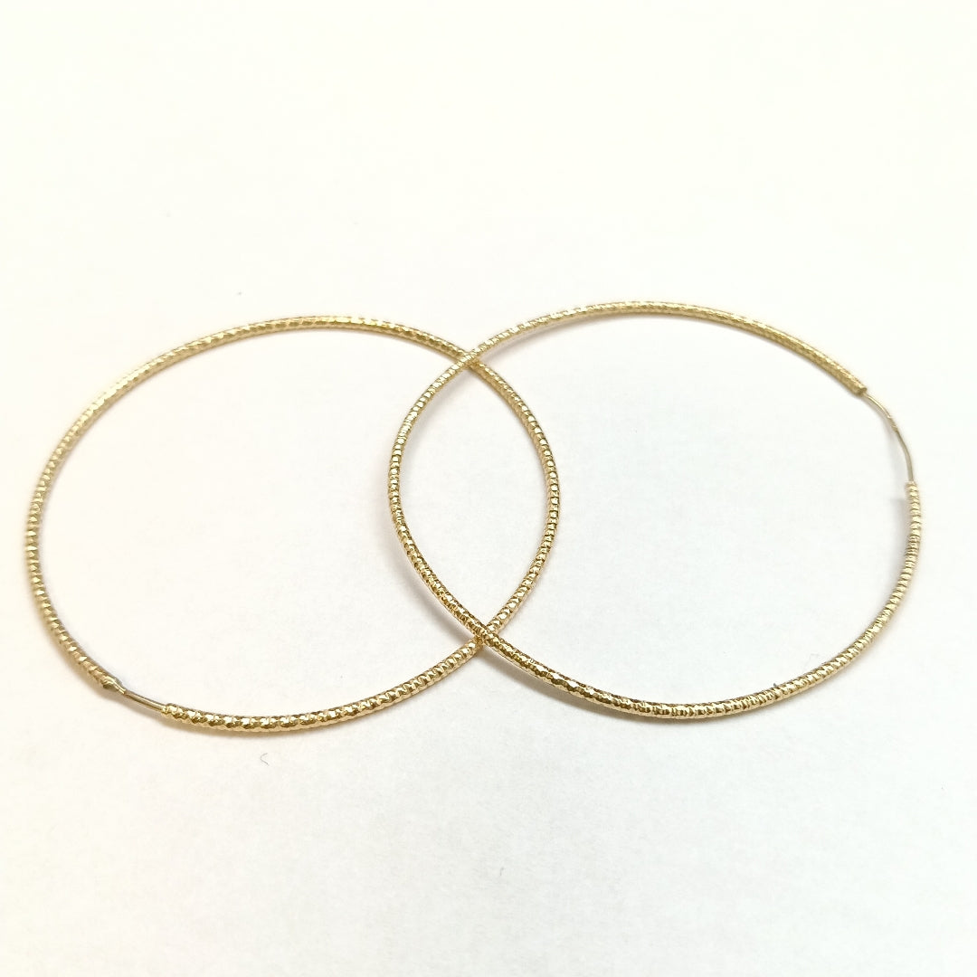 ARRACADAS PAR ORO 14 K 1.9 GRMS (SEMINUEVO)