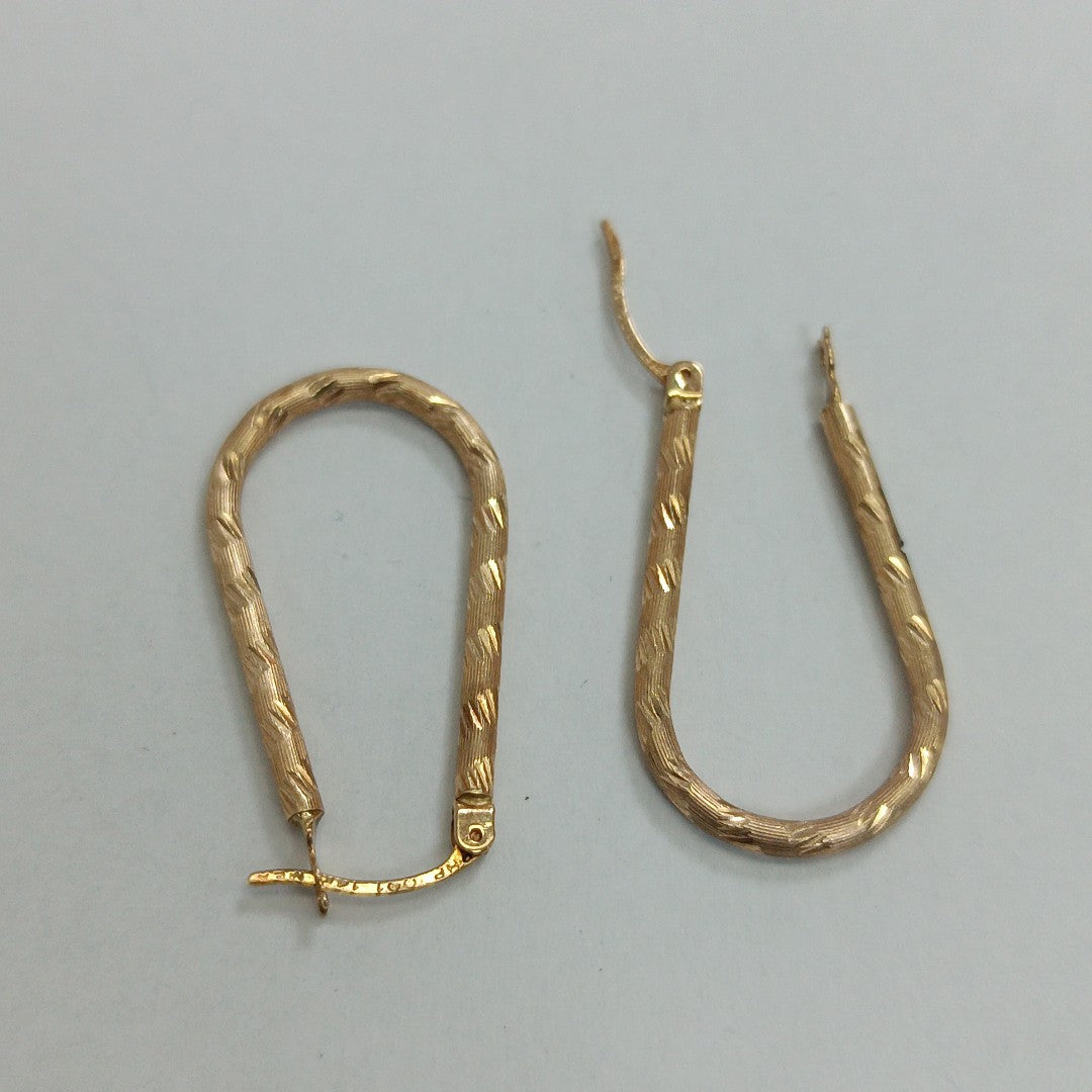 ARRACADAS PAR ORO 14 K 2,50 GRMS (SEMINUEVO)