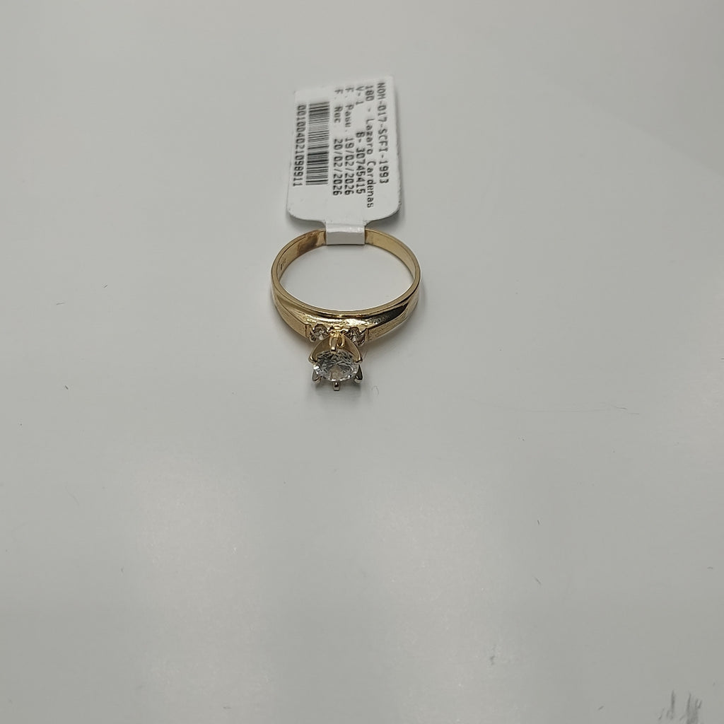 SOLITARIO ORO 14 K 2,50 GRMS (SEMINUEVO)
