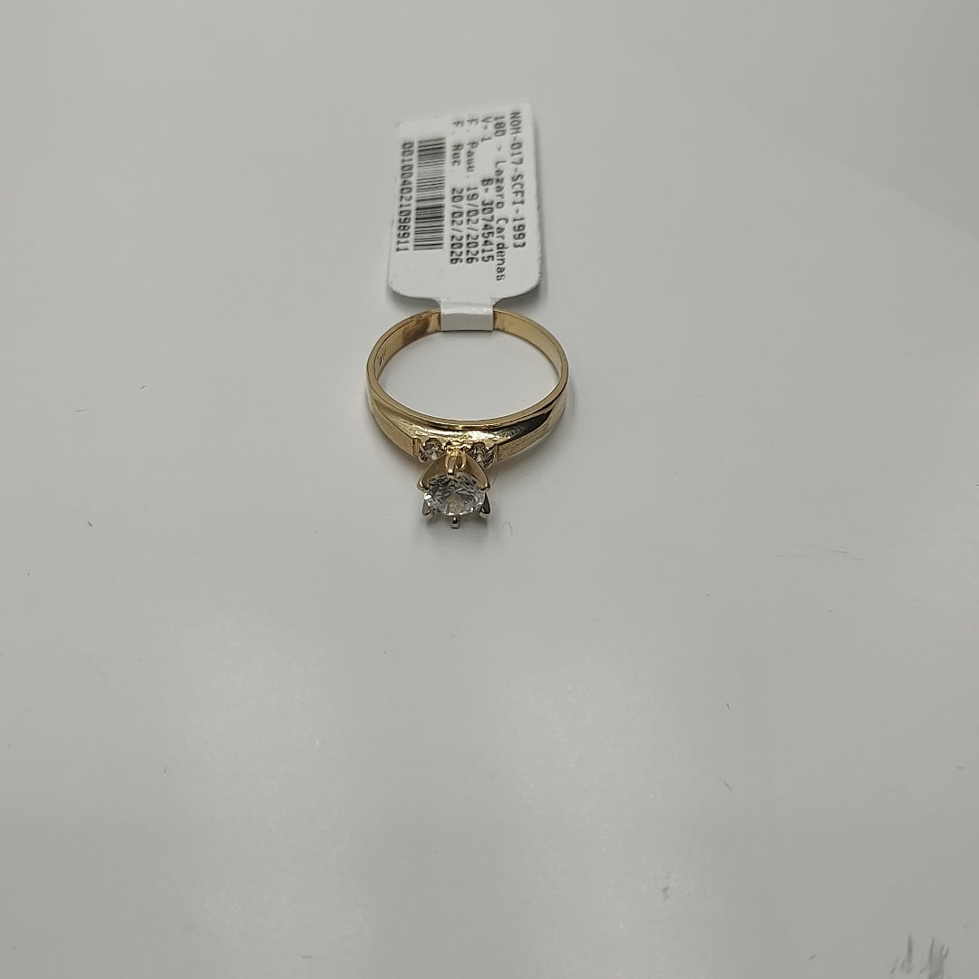 SOLITARIO ORO 14 K 2,50 GRMS (SEMINUEVO)