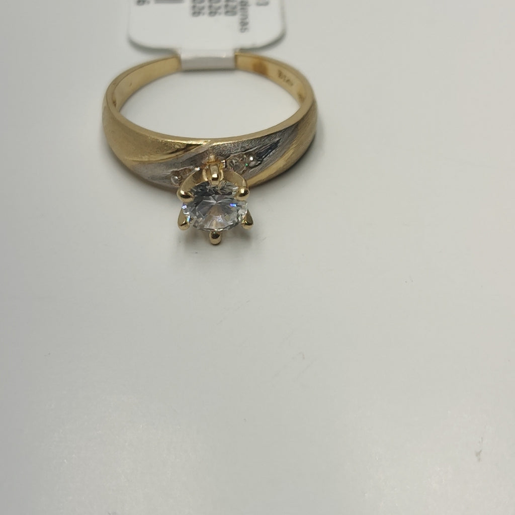 SOLITARIO ORO 14 K 2,60 GRMS (SEMINUEVO)