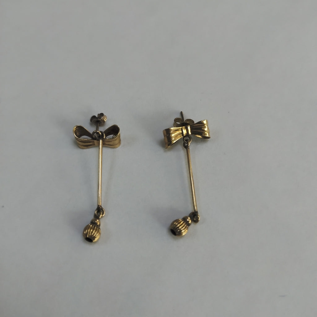 ARETES PAR ORO 14 K 3 GRMS (SEMINUEVO)