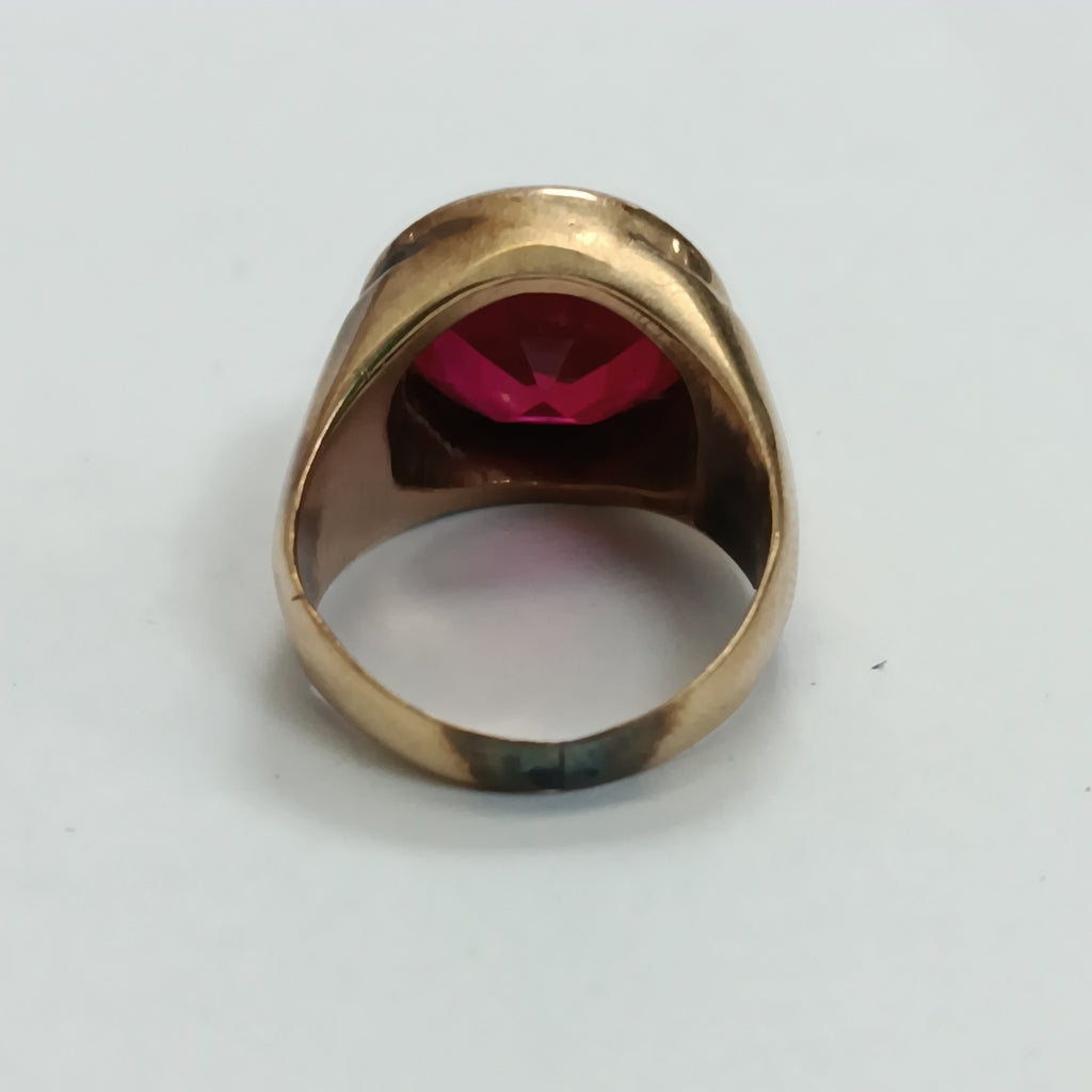 ANILLO ORO 10 K 10.5 GRMS (SEMINUEVO)