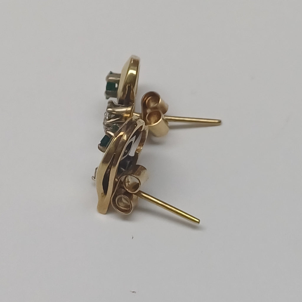 ARETES PAR ORO 14 K 3,70 GRMS (SEMINUEVO)