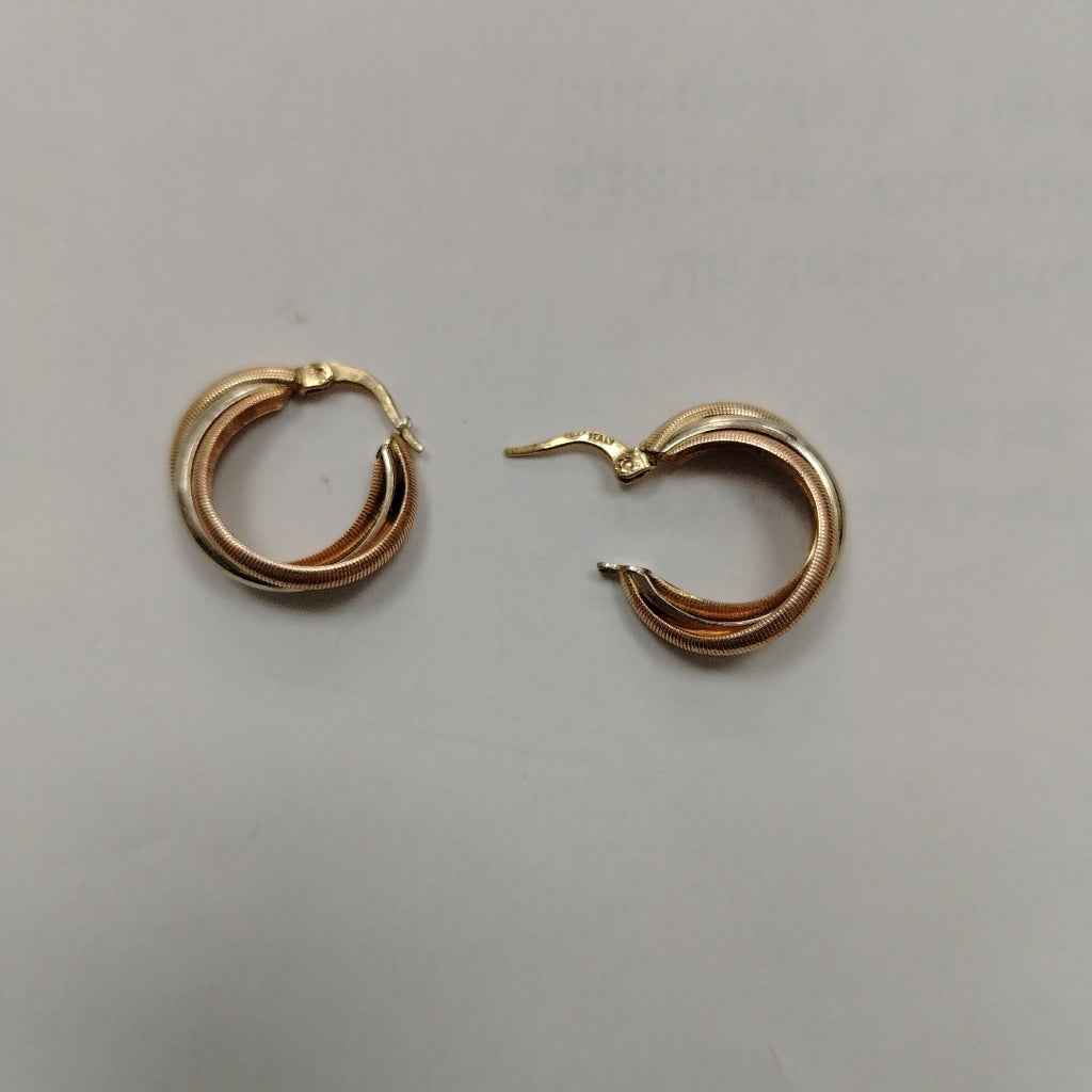 ARRACADAS PAR ORO 14 K 3.2 GRMS (SEMINUEVO)