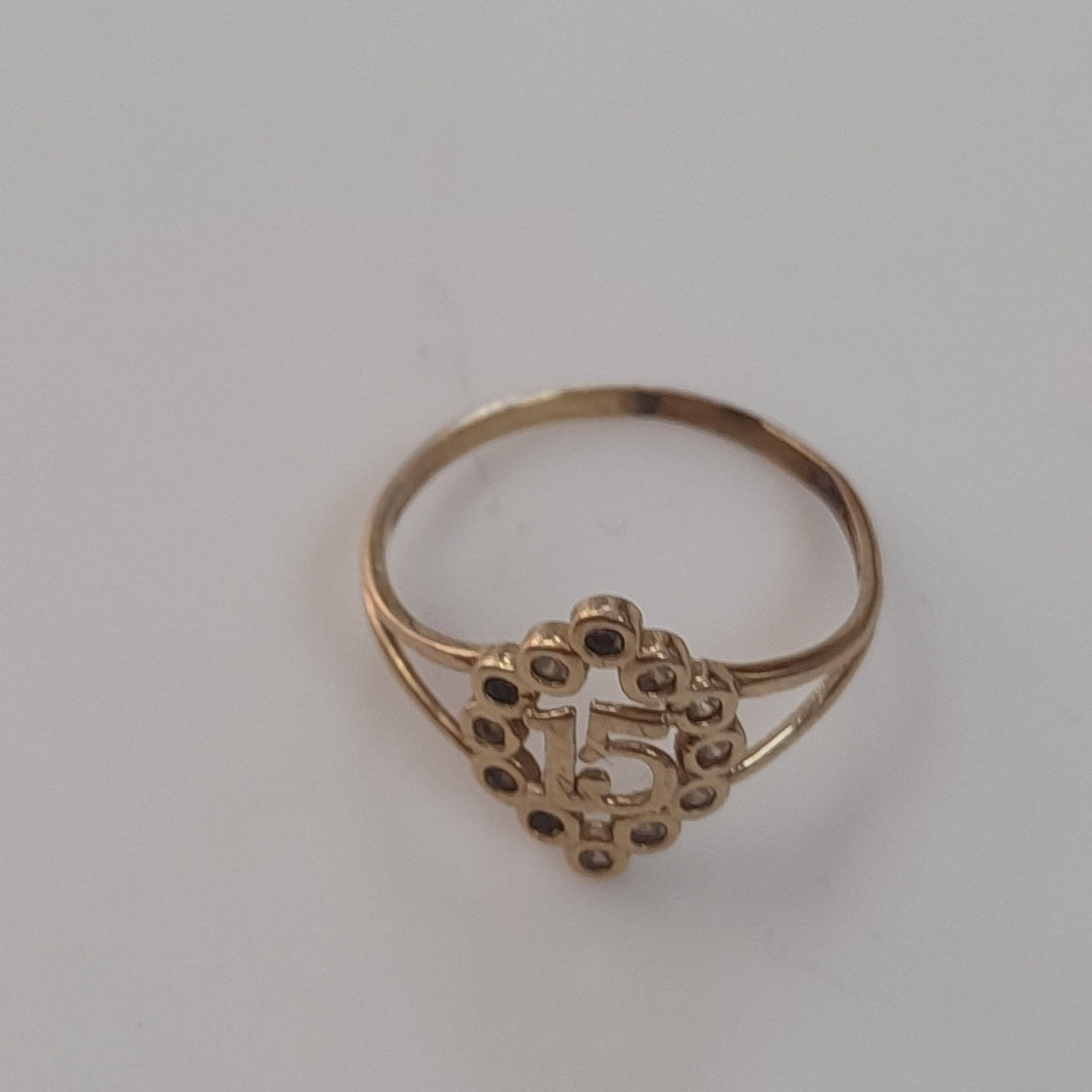 ANILLITO ORO 10 K 1 GRMS (SEMINUEVO)