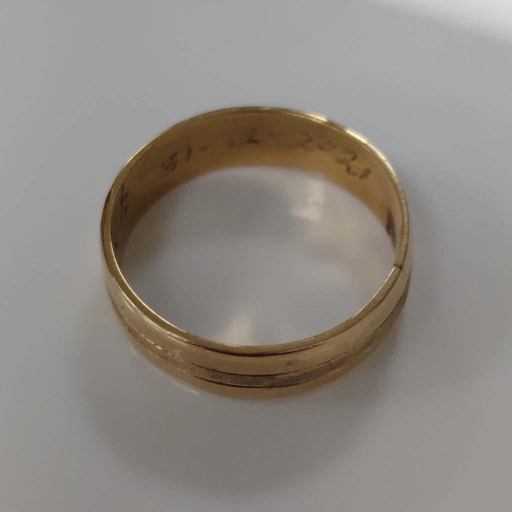 ARGOLLA ORO 14 K 4,10 GRMS (SEMINUEVO)
