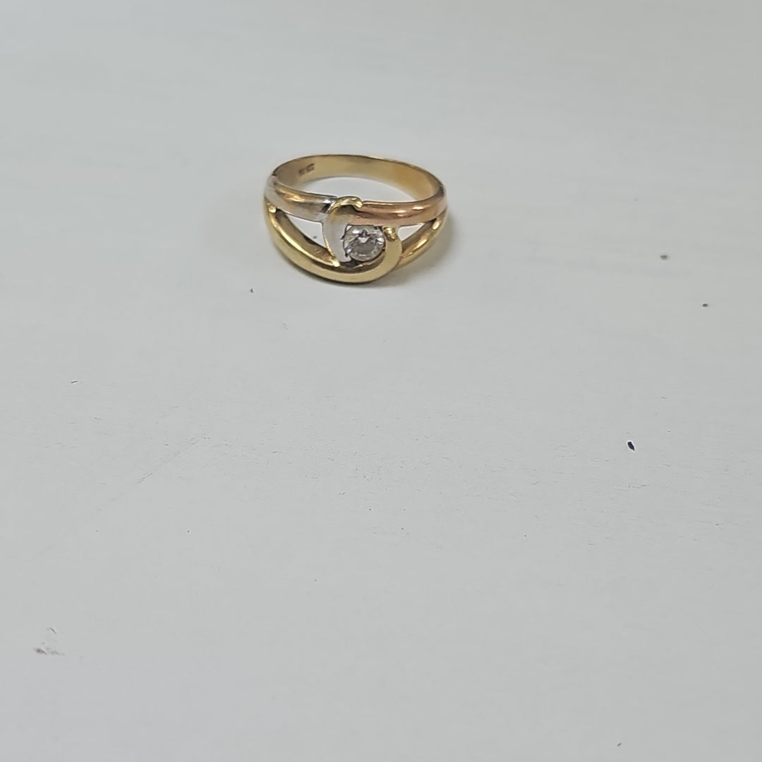 ANILLO ORO 14 K 5.5 GRMS (SEMINUEVO)
