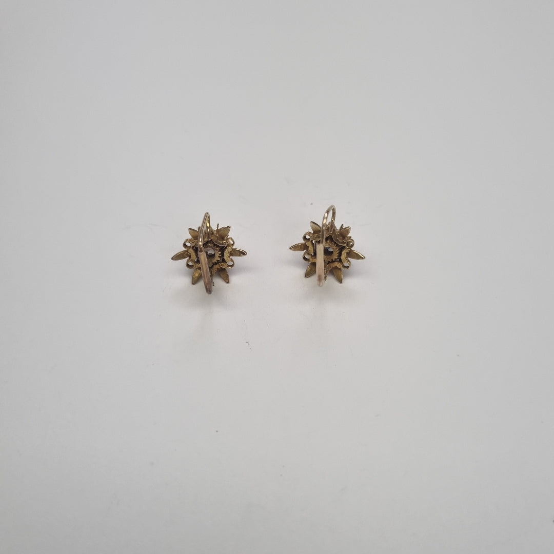 ARETES PAR ORO 10 K 3.8 GRMS (SEMINUEVO)