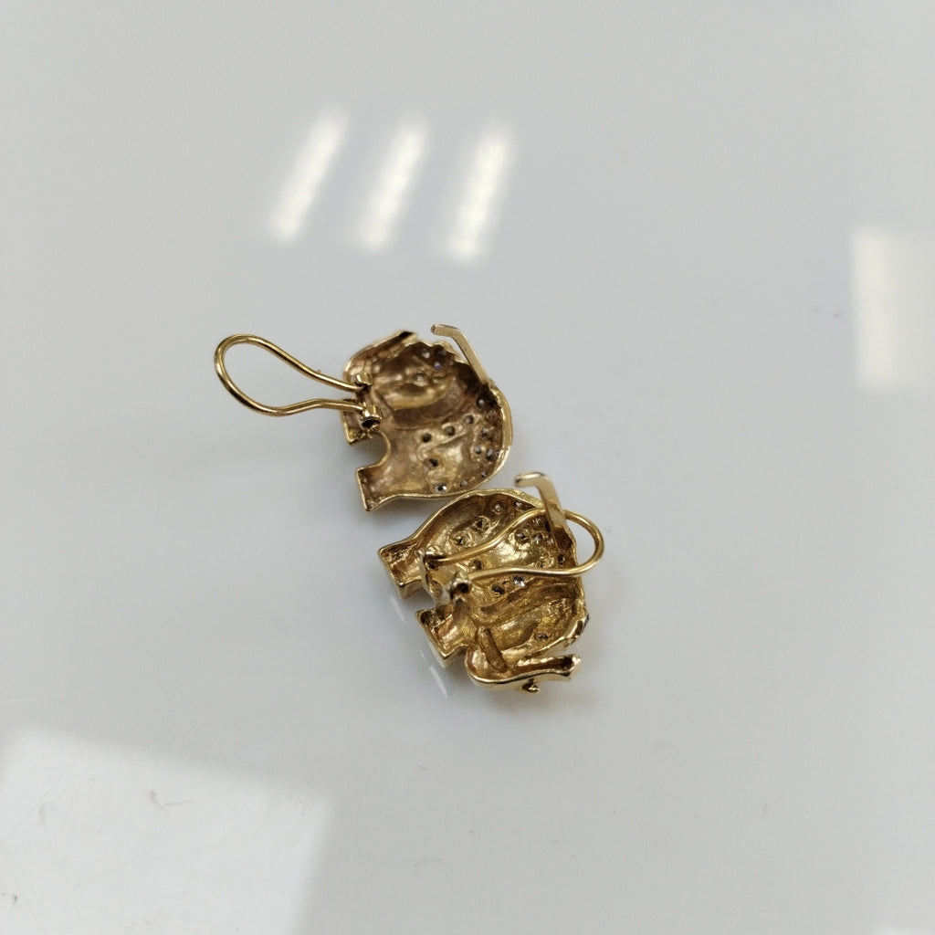 ARETES PAR ORO 10 K 4,50 GRMS (SEMINUEVO)