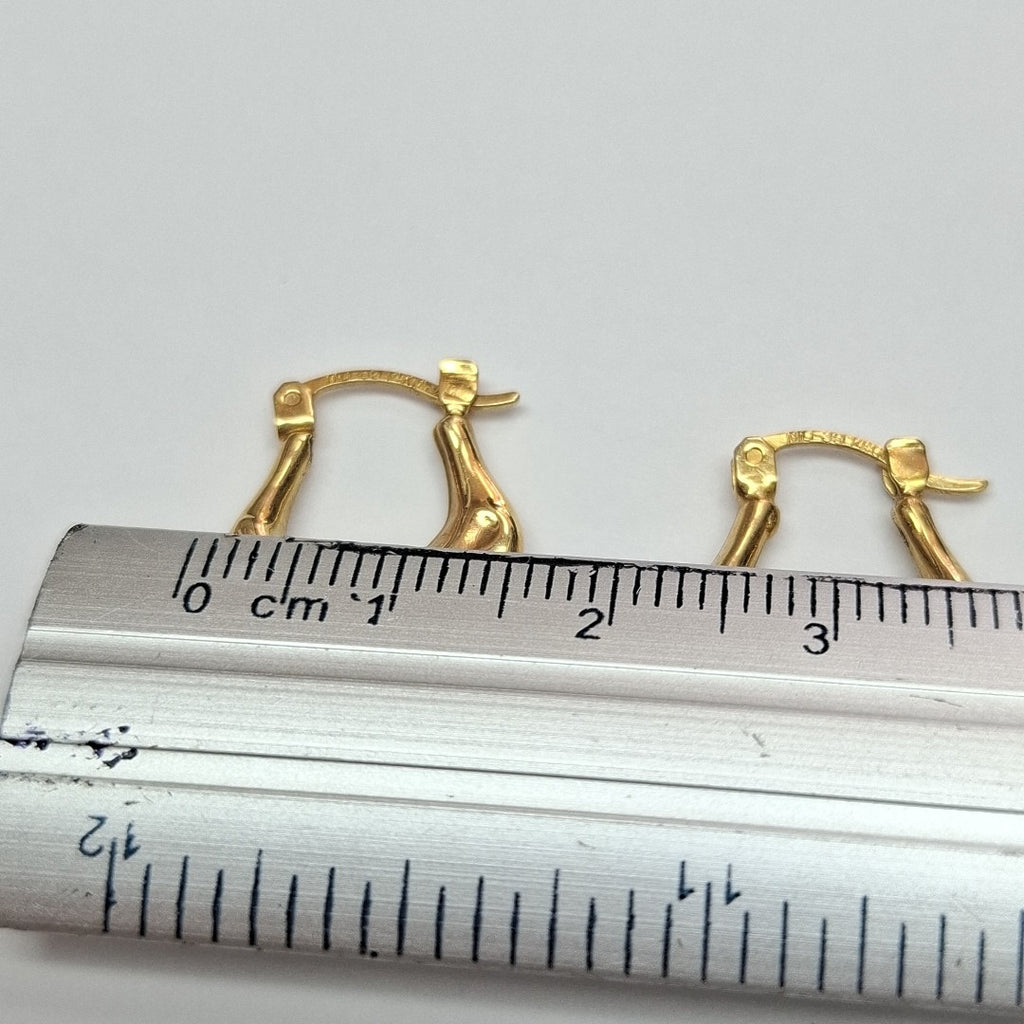 ARRACADAS PAR ORO 14 K 1,70 GRMS (SEMINUEVO)