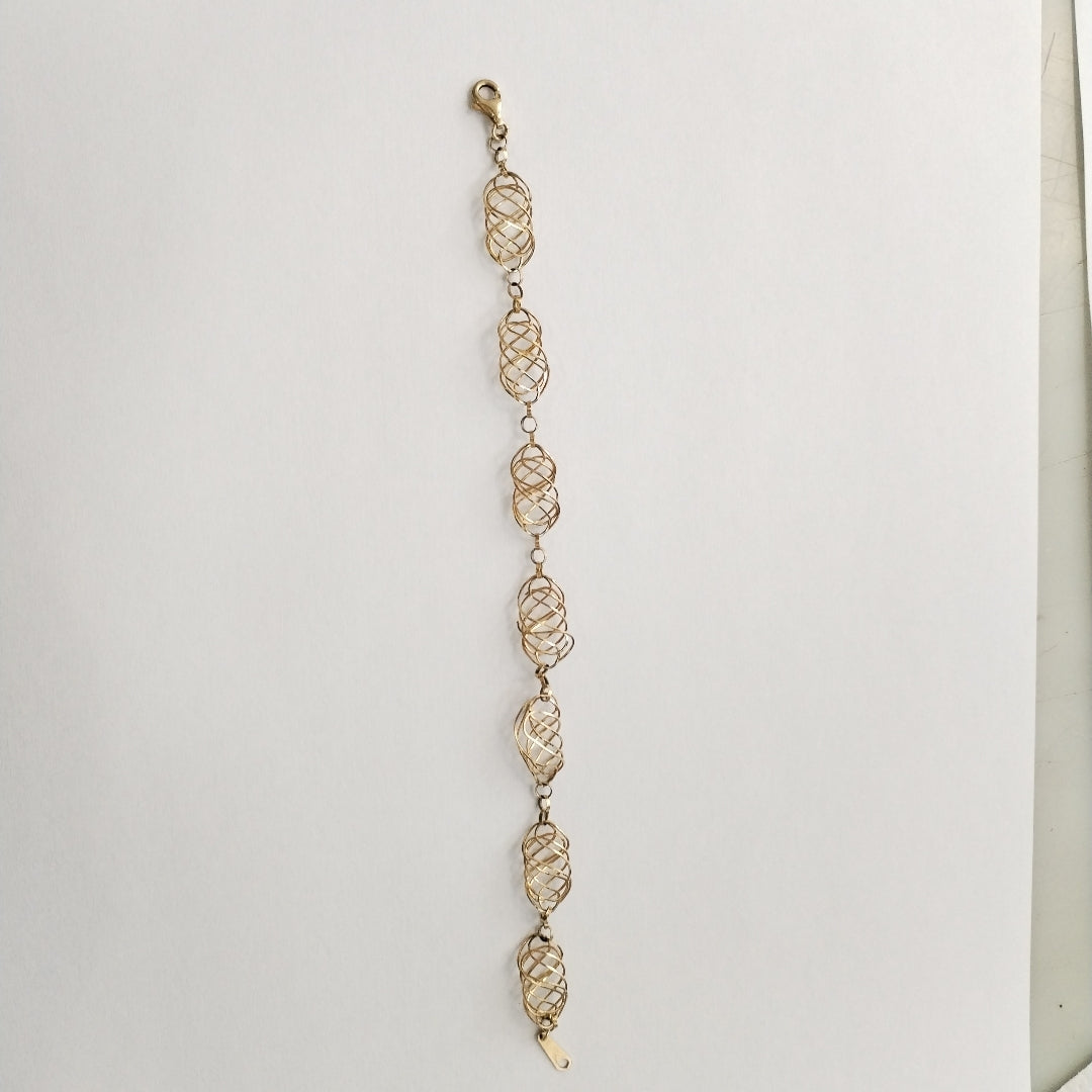 PULSERA ORO 14 K 3.7 GRMS (SEMINUEVO)