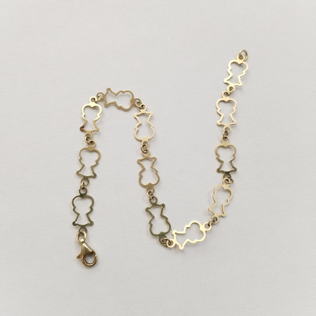 PULSERA ORO 14 K 2.1 GRMS (SEMINUEVO)