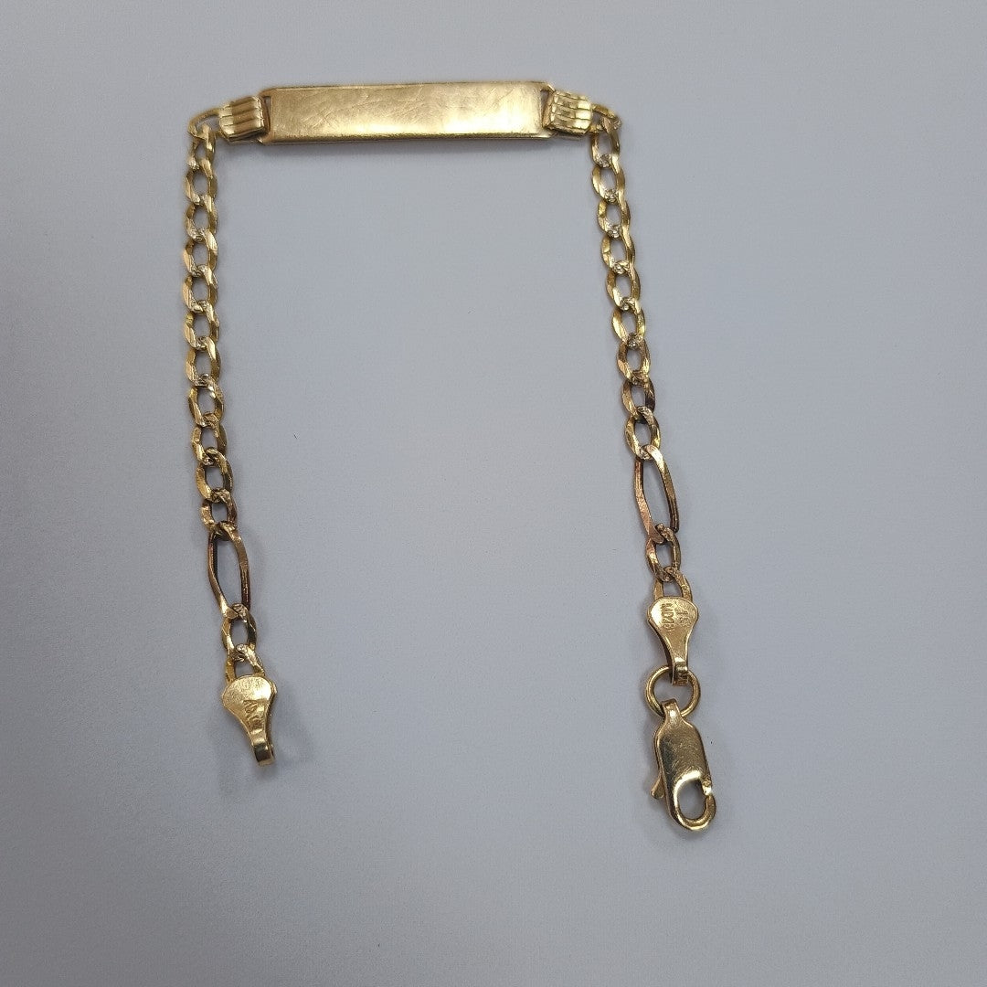 ESCLAVA ORO 14 K 3.6 GRMS (SEMINUEVO)