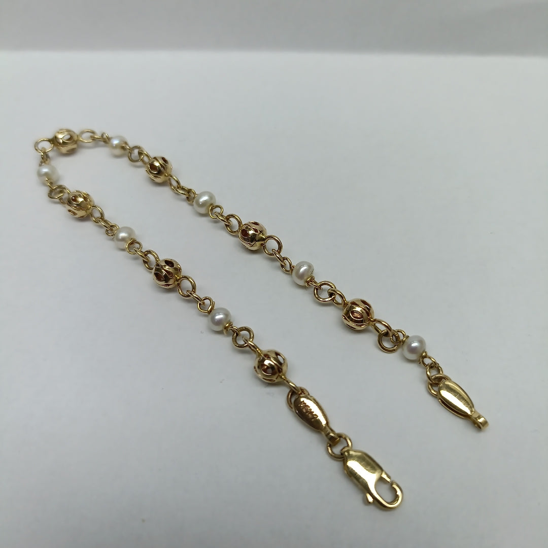PULSERA ORO 14 K 4.3 GRMS (SEMINUEVO)