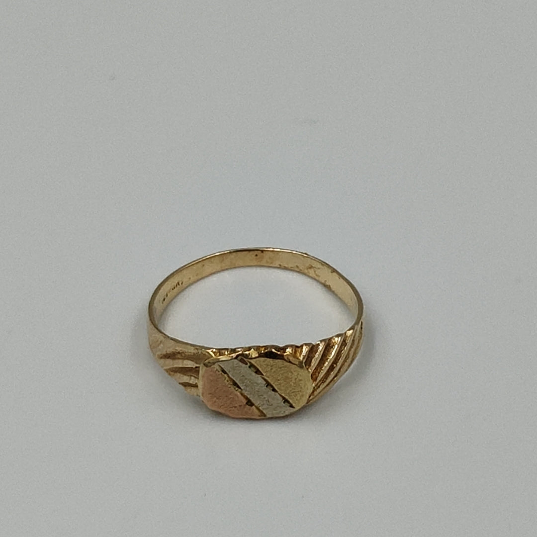 ANILLITO ORO,ORO COMBINADO 10 K 2,00 GRMS (SEMINUEVO)